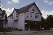 121-123 S MAIN ST, a Queen Anne grocery, built in Thiensville, Wisconsin in 1896.