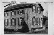 STATE HIGHWAY 143, E SIDE, .5 MI S OF CEDAR CREEK RD, a Gabled Ell house, built in Cedarburg, Wisconsin in .