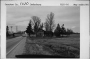 STATE HIGHWAY 143, E SIDE, .5 MI S OF CEDAR CREEK RD, a Gabled Ell house, built in Cedarburg, Wisconsin in .