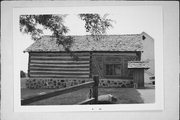 3255 CTH I, a Side Gabled house, built in Saukville, Wisconsin in 1855.