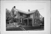 W65 N733 ST JOHN AVE, a Gabled Ell house, built in Cedarburg, Wisconsin in 1858.