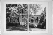 W61 N338 WASHINGTON AVE, a Greek Revival house, built in Cedarburg, Wisconsin in 1858.