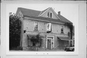 W61 N520 WASHINGTON AVE, a Greek Revival inn, built in Cedarburg, Wisconsin in 1853.