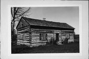 GRANVILLE AND FREISTADT RDS, .1 M SW, ON TRINITY LUTHERAN CHURCH GROUNDS, a Side Gabled house, built in Mequon, Wisconsin in .