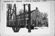 11533 N PARKVIEW DR 11533 N PARKVIEW DR, a Greek Revival house, built in Mequon, Wisconsin in 1840.