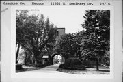 11831 N SEMINARY DR, a English Revival Styles gatehouse, built in Mequon, Wisconsin in 1928.