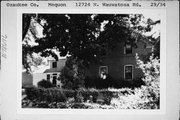 12724 N WAUWATOSA RD 12724 N WAUWATOSA RD, a Greek Revival house, built in Mequon, Wisconsin in 1867.