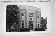 118 GREEN BAY RD, a Art Deco bank/financial institution, built in Thiensville, Wisconsin in 1930.