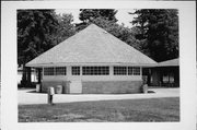 VILLAGE PARK, E END OF ELM ST, a Astylistic Utilitarian Building pavilion, built in Thiensville, Wisconsin in 1956.