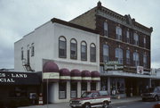121-123 S MAIN ST, a Italianate large retail building, built in River Falls, Wisconsin in 1886.