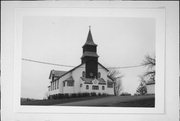 CROSSTOWN RD, S SIDE, W OF COUNTY HIGHWAY E, .2 M E OF US HIGHWAY 10, a Romanesque Revival church, built in Oak Grove, Wisconsin in 1920.
