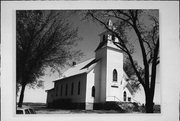 COUNTY HIGHWAY QQ, N SIDE, .25 M E OF HOLLISTER AVE, a Early Gothic Revival church, built in Oak Grove, Wisconsin in 1891.