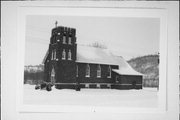 N7724 CTH B, a Late Gothic Revival house of worship, built in Spring Lake, Wisconsin in 1931.