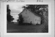 COUNTY HIGHWAY FF, S SIDE, AT COUNTY HIGHWAY QQ, SW CNR, a Front Gabled city/town/village hall/auditorium, built in Clifton, Wisconsin in .