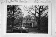 LAKE ST, N, 606, a Greek Revival house, built in Prescott, Wisconsin in 1857.