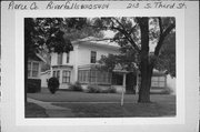 213 S 3RD ST, a Italianate house, built in River Falls, Wisconsin in 1871.