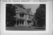 110 N 4TH ST, a Queen Anne house, built in River Falls, Wisconsin in 1892.