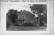 722 W CEDAR ST, a Italianate house, built in River Falls, Wisconsin in 1879.