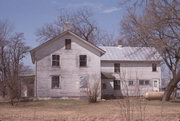 PIPE ROAD, 1/8 MI. EAST OF CH T, a Greek Revival house, built in Lanark, Wisconsin in 1853.