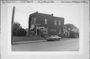SW CORNER OF MORGAN AND MAIN, a Commercial Vernacular small retail building, built in Junction City, Wisconsin in .