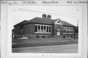 401 W CLARK ST 401 W CLARK ST, a Romanesque Revival school – elem/middle/jr high/high, built in Stevens Point, Wisconsin in 1897.