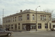 380-388 N PINE ST, a Twentieth Century Commercial dairy, built in Burlington, Wisconsin in 1889.
