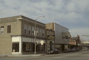 401 N PINE ST, a Commercial Vernacular retail building, built in Burlington, Wisconsin in 1908.