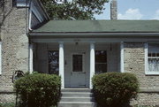 34108 OAK KNOLL RD, a Greek Revival house, built in Burlington, Wisconsin in 1858.
