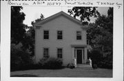 112 N COLONY AVE  (LOCATED ON NW CNR OF US 45 AND COUNTY HIGHWAY A), a Greek Revival house, built in Yorkville, Wisconsin in .