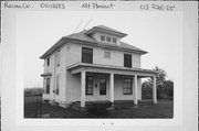 7625 WASHINGTON AVE, a American Foursquare house, built in Mount Pleasant, Wisconsin in .