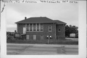 7630 LINWOOD RD, a Craftsman school-one to six room, built in Caledonia, Wisconsin in 1929.