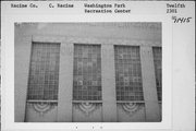 2301 12TH ST, a Art Deco recreational building/gymnasium, built in Racine, Wisconsin in 1939.