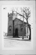 1449 GENEVA ST, a Romanesque Revival church, built in Racine, Wisconsin in 1913.