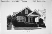 1640 QUINCY AVE, a Bungalow house, built in Racine, Wisconsin in 1910.