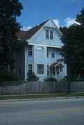 1100 E MAIN ST, a Queen Anne house, built in Stoughton, Wisconsin in 1905.