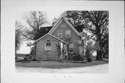 3609 WATERBURY, a Cross Gabled house, built in Racine, Wisconsin in 1845.
