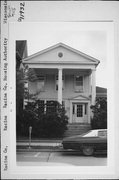 745 S WISCONSIN AVE, a Greek Revival institution, built in Racine, Wisconsin in 1851.