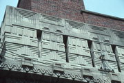 300 S CHURCH ST, a Usonian warehouse, built in Richland Center, Wisconsin in 1917.