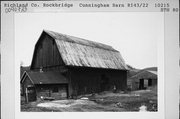 10215 STATE HIGHWAY 80, a Astylistic Utilitarian Building barn, built in Rockbridge, Wisconsin in .