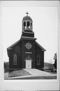 32505 COUNTY HWY V, a Romanesque Revival church, built in Cazenovia, Wisconsin in 1884.