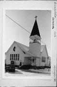 WASHINGTON ST WASHINGTON ST, a Queen Anne house of worship, built in Viola, Wisconsin in 1904.
