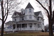 400 W CHERRY ST, a Queen Anne house, built in Lancaster, Wisconsin in 1892.