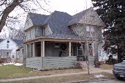 426 S MONROE ST, a Queen Anne house, built in Lancaster, Wisconsin in 1897.