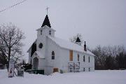 257 N ST AUGUSTINE ST, a Front Gabled house of worship, built in Pulaski, Wisconsin in 1916.