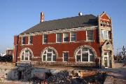 225 W WISCONSIN AVE, a Romanesque Revival small office building, built in Neenah, Wisconsin in 1893.