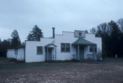N7311 ODEEN RD, a Boomtown meeting hall, built in Adams, Wisconsin in 1938.