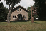 SUMMIT LAKE STATION, a Astylistic Utilitarian Building government office/facility, built in Upham, Wisconsin in 1936.