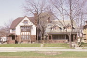 2401-2403 N SHERMAN BLVD, a English Revival Styles duplex/two-flat, built in Milwaukee, Wisconsin in 1915.