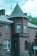 101 E 5TH ST, a Romanesque Revival jail/correctional center/prison, built in Hayward, Wisconsin in 1909.