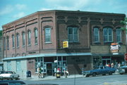 W CNR OF W 2ND ST AND IOWA AVE, a Commercial Vernacular small office building, built in Hayward, Wisconsin in 1897.